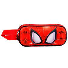 estuche doble 3D spiderman